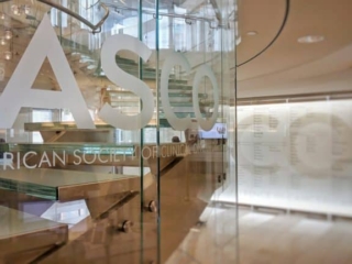 American Society of Clinical Oncology - ASCO Conference Room Frosted Lettering, Alexandria, Virginia
