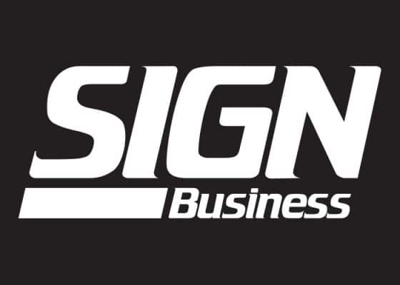 Gable - Sign Business Magazine Sign Contest
