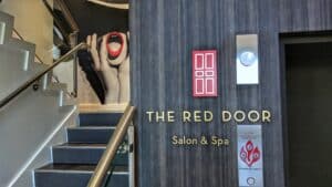 Red Door Spa Custom Interior Signage
