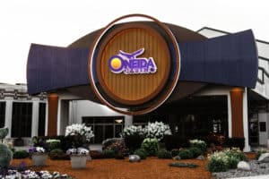 Oneida Casino, gaming, signage, Gable, Oneida Casino, Green Bay, visual solutions, led lighting