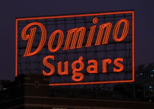 Domino Sugars Sign in Baltimore