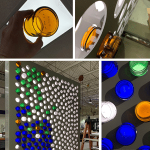 Louie Oliver’s Bottle Wall - Rapid Prototyping