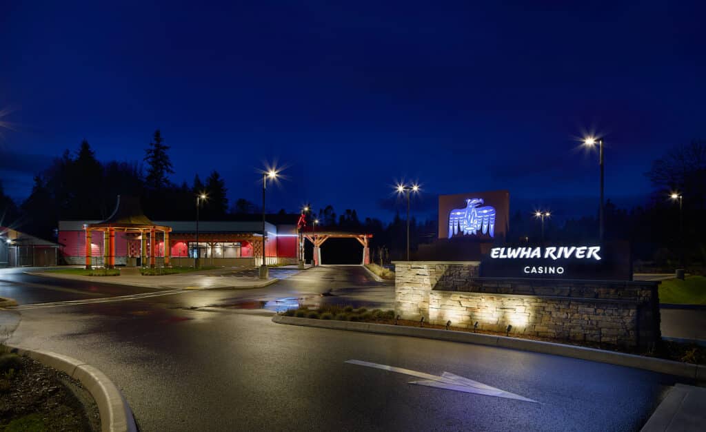 Elwha River Casino Monument, Photographed by Doug Walker