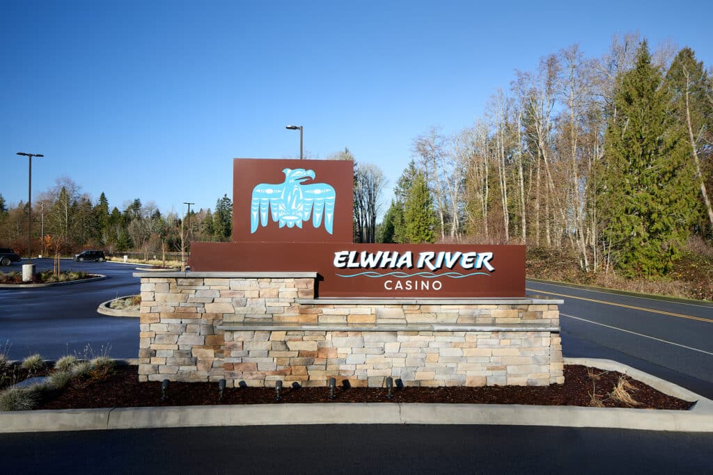 Elwha River Casino Monument, Photographed by Doug Walker