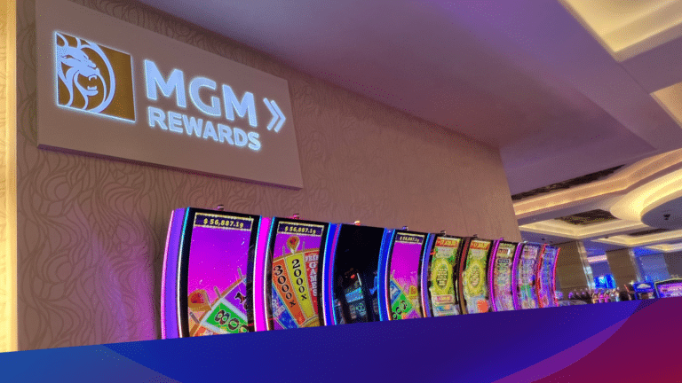 MGM wayfinding signage at casinos