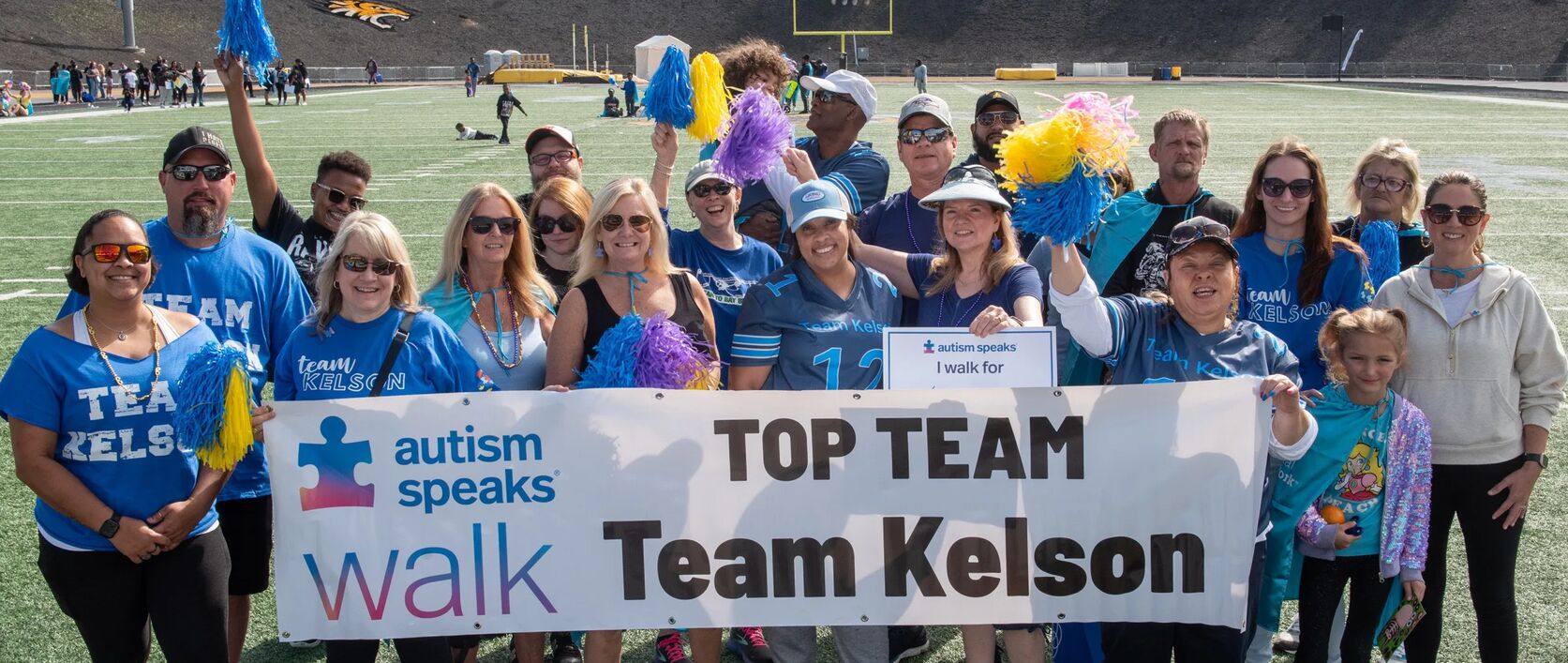 Community Engagement at the Autism Speaks Walk for Team Kelson