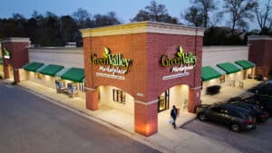 Green Valley Marketplace Illuminated Identification Signage